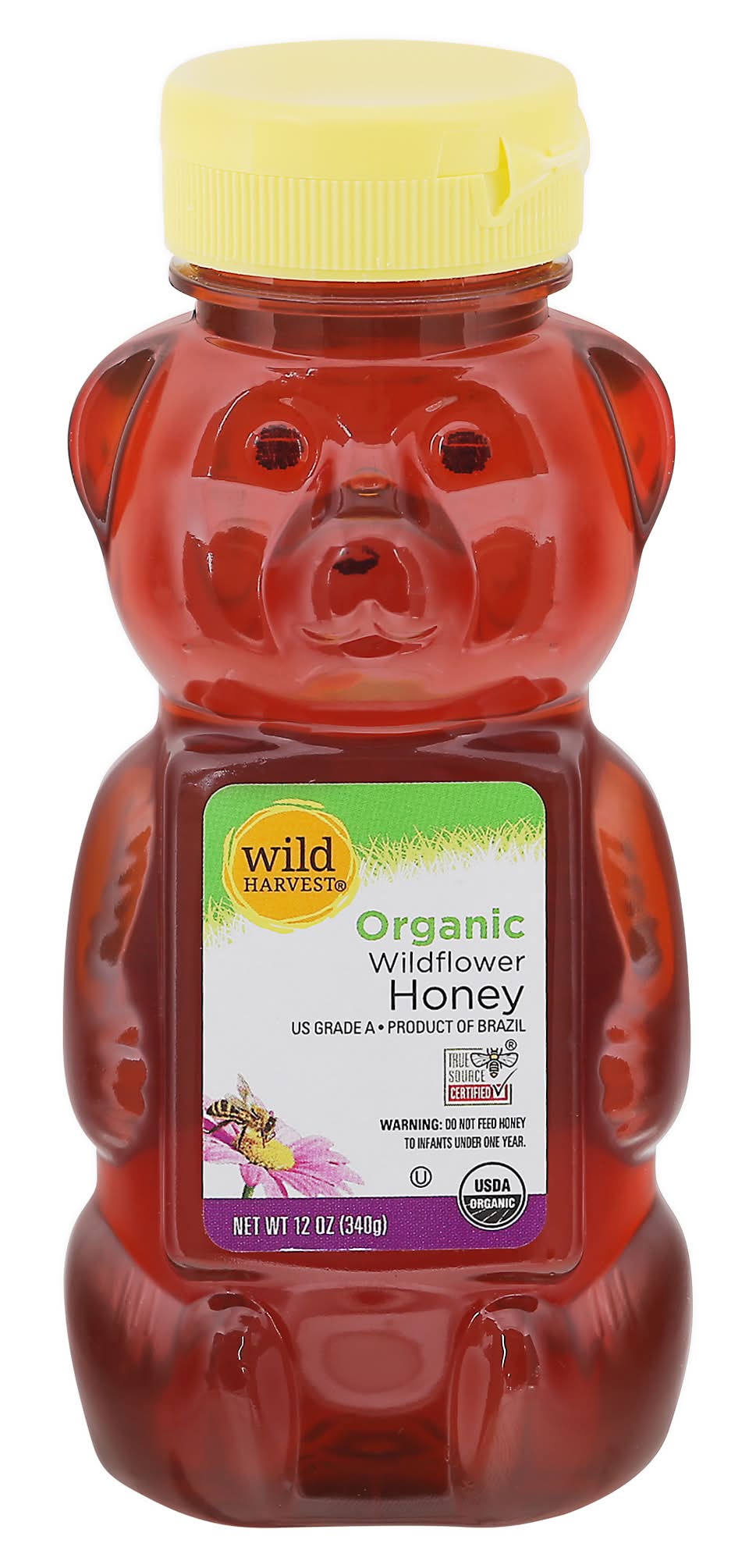 Wild Harvest Organic Wildflower Honey (12 oz)