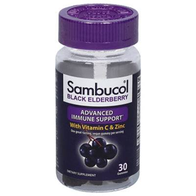 Sambucol Black Elderberry Supplement Gummies (30 ct)