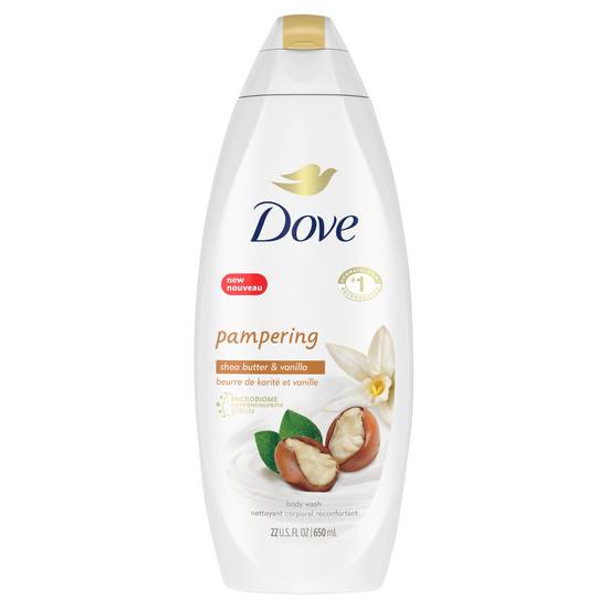 Dove Pampering Body Wash (shea butter & warm vanilla )