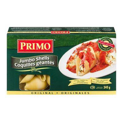 Primo coquilles géantes originales (340 g) - original jumbo shell pasta (340 g)