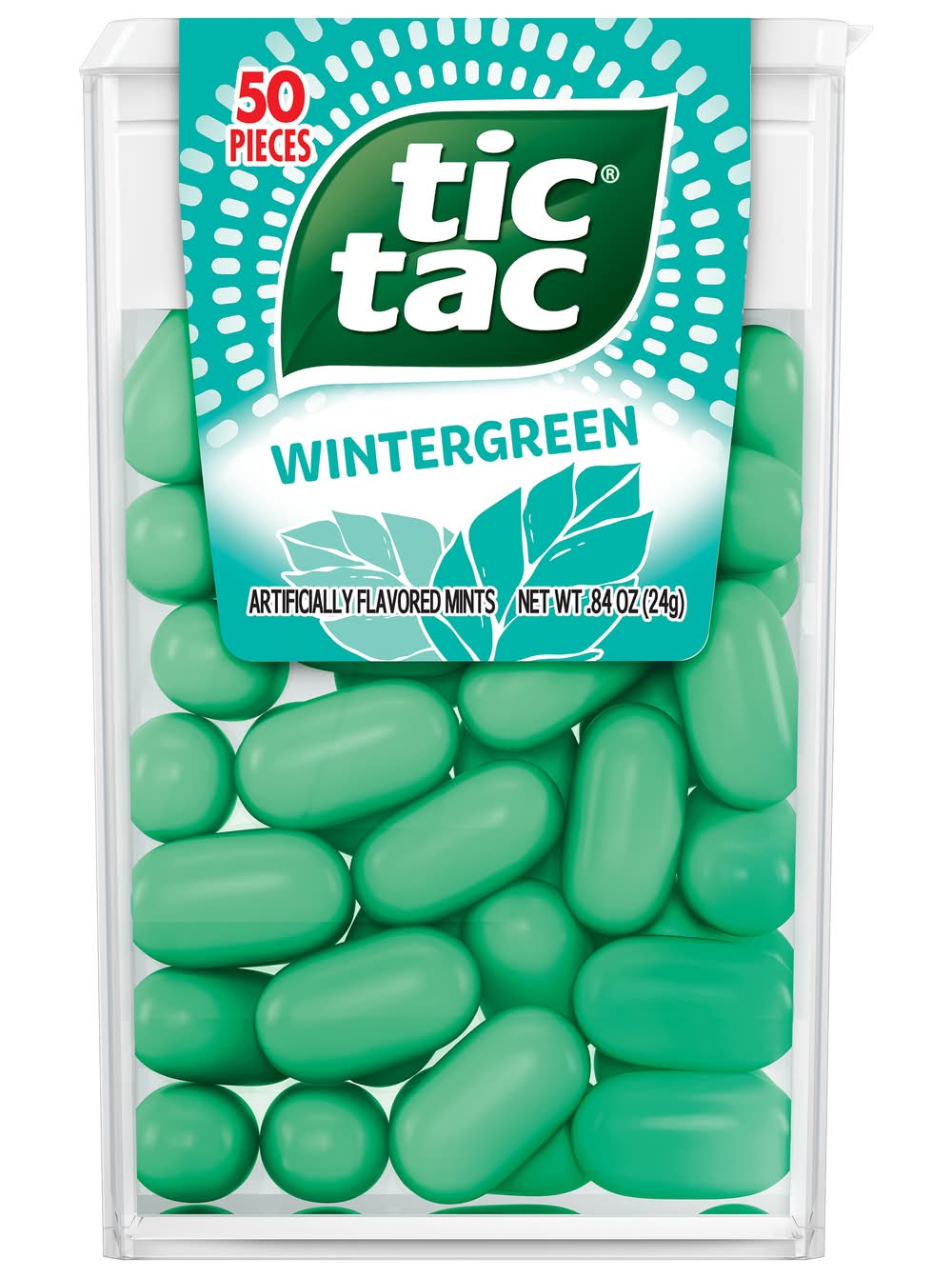 Tic Tac On-The-Go Refreshment Breath Mints pack, Wintergreen (0.84 oz, 50 ct)