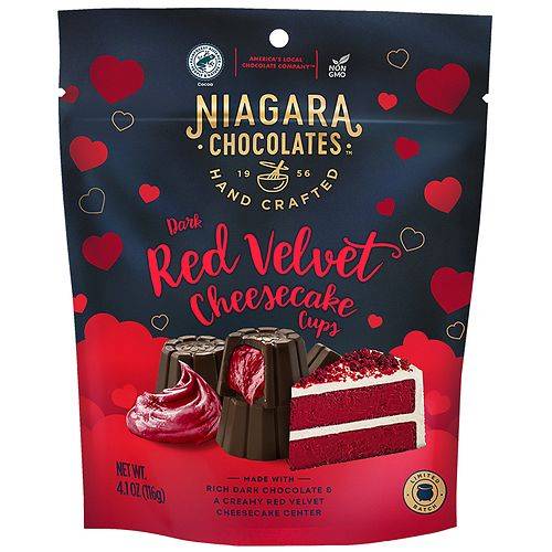 Order Sweetworks Valentine's Dark Red Velvet Cheesecake Cups - 4.1 oz food online from Walgreens store, Monroe on bringmethat.com