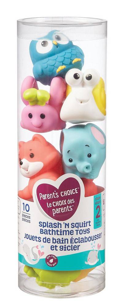 Parent's Choice Splash 'N Squirt Bathtime Toys