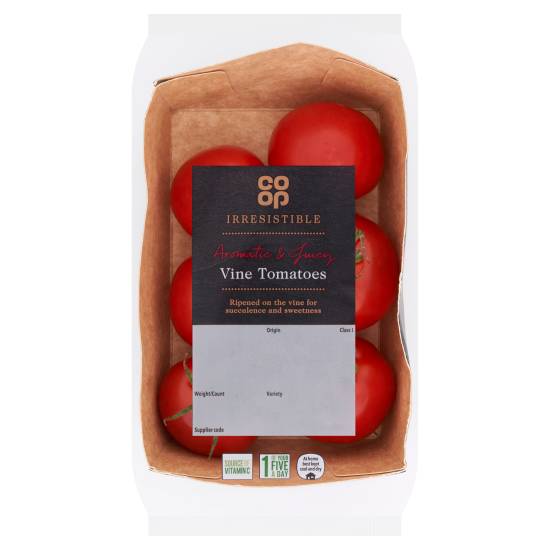 Co-Op Irresistible Vine Tomatoes 420g