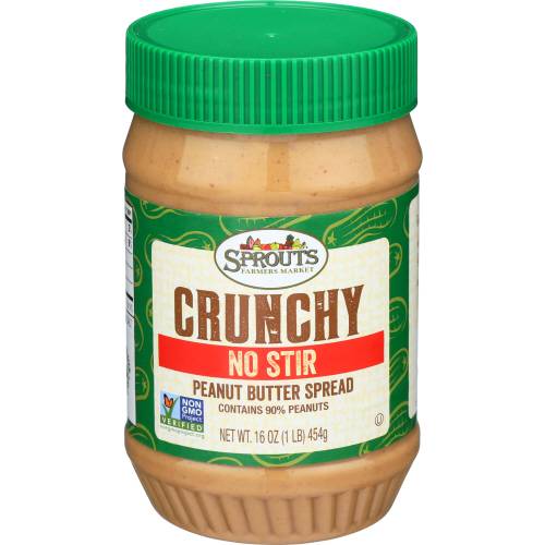 Sprouts Crunchy No Stir Peanut Butter