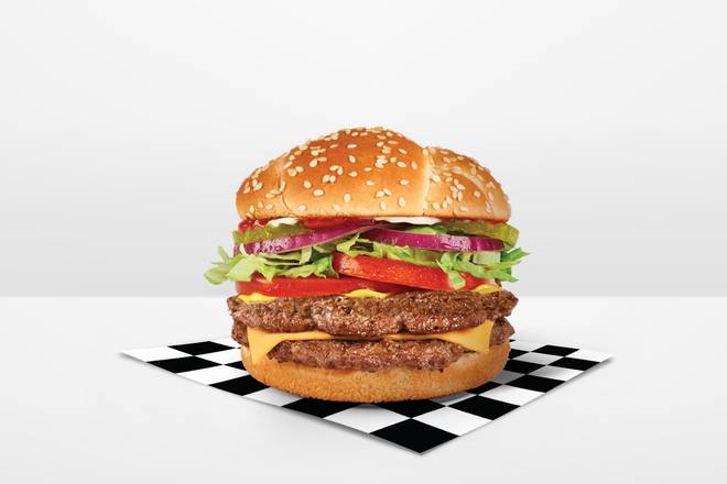 Double Checkerburger® with Cheese