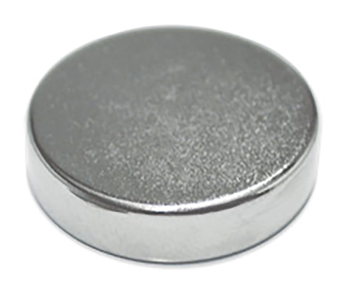Magnet Source .118 In. L X .709 In. W Silver Super Disc Magnets 6.5 Lb. Pull 3 Pc