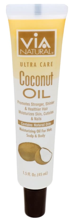 Via Natural Coconut Hair Oil (1.5 fl oz)