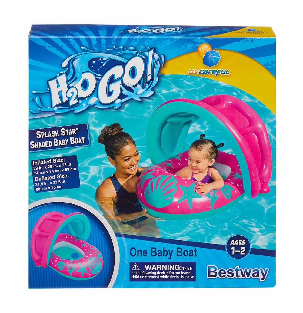 H2ogo! Uv Baby Seat Pool Float Assorted