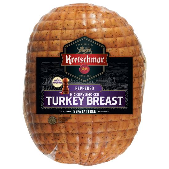 Kretschmar Peppered Hickory Smoked Turkey Breast