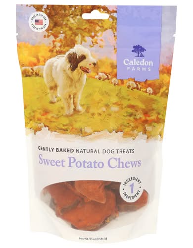 Caledon Farms Sweet Potato Chews Natural Dog Treats