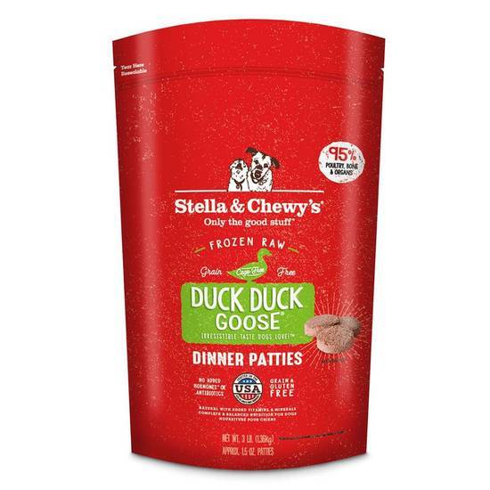 Stella & Chewy's Duck Duck Goose Dinner Patties