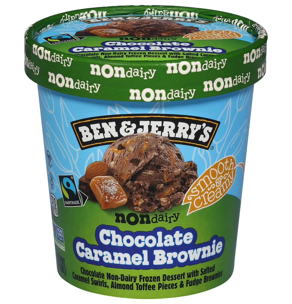 Ben & Jerry's Non Dairy Chocolate Caramel Brownie (1 pint)