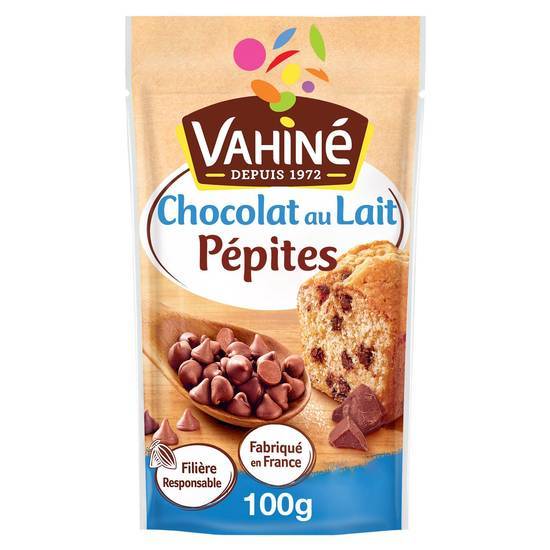 Vahiné - Pépites de chocolat au lait