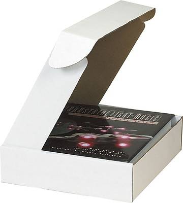 12 x 9 x 4 Deluxe Literature Mailer, White, 5/Pack (55884)