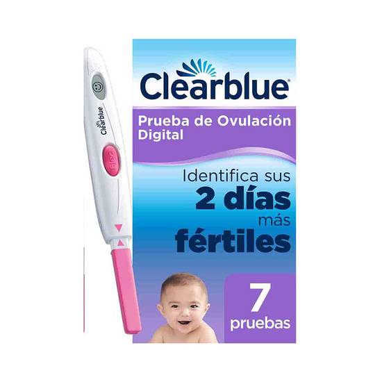 Clearblue prueba de ovulación digital (7 piezas)