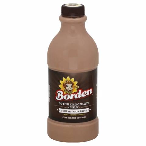 Borden Dutch Chocolate Milk 1 Quart