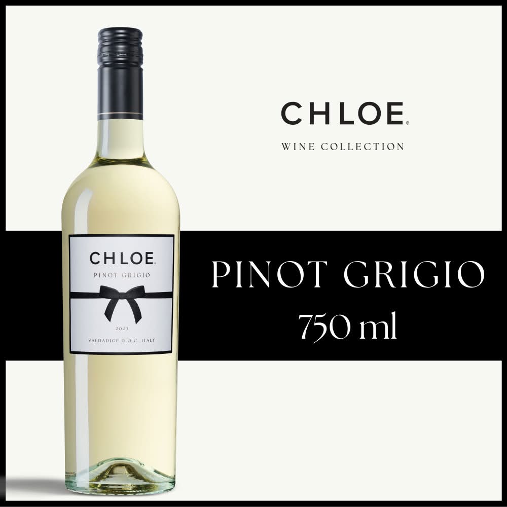 Chloe Valdadige Doc Italy Pinot Grigio Wine, 2023 (750 ml)