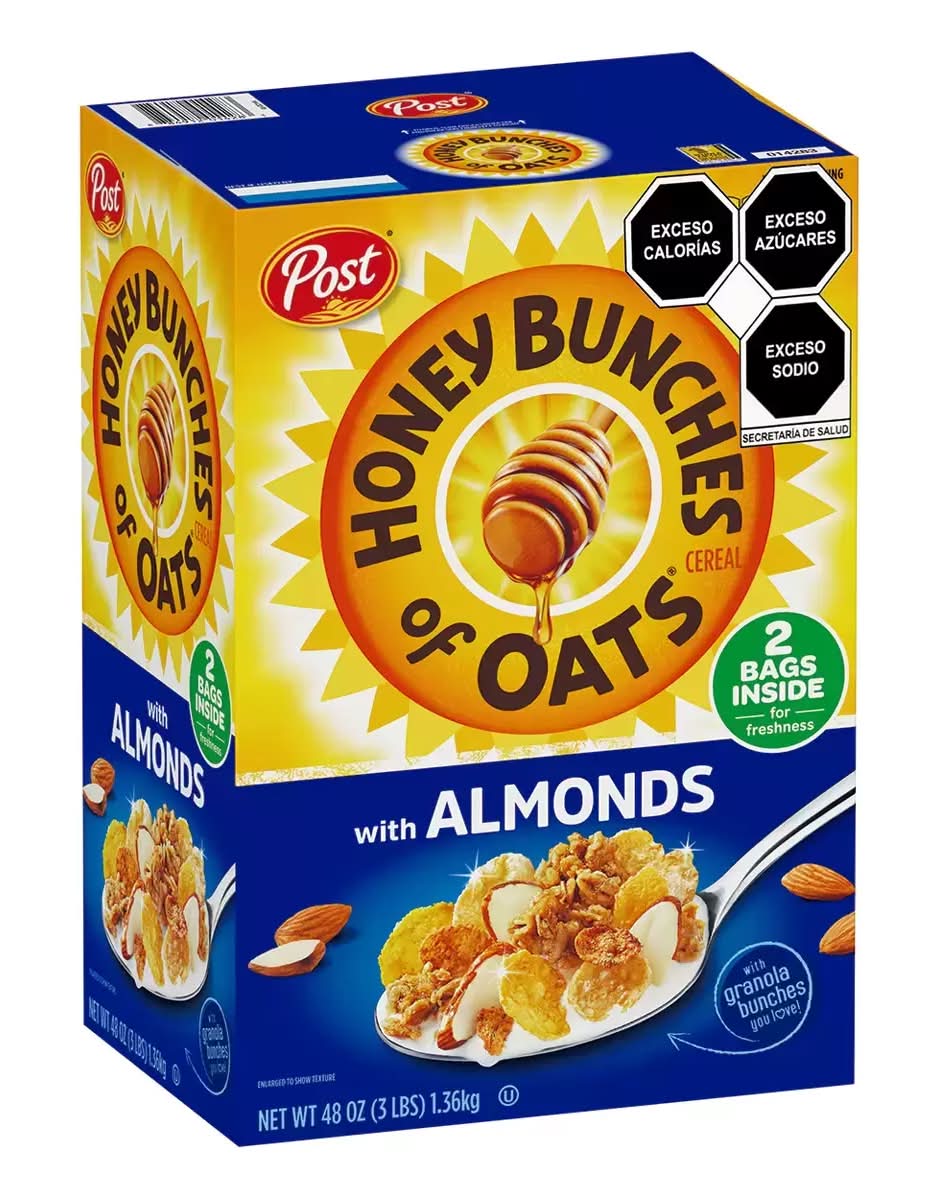 Honey Bunches Of Oats · Cereal de trigo, almendras-miel (2 un)