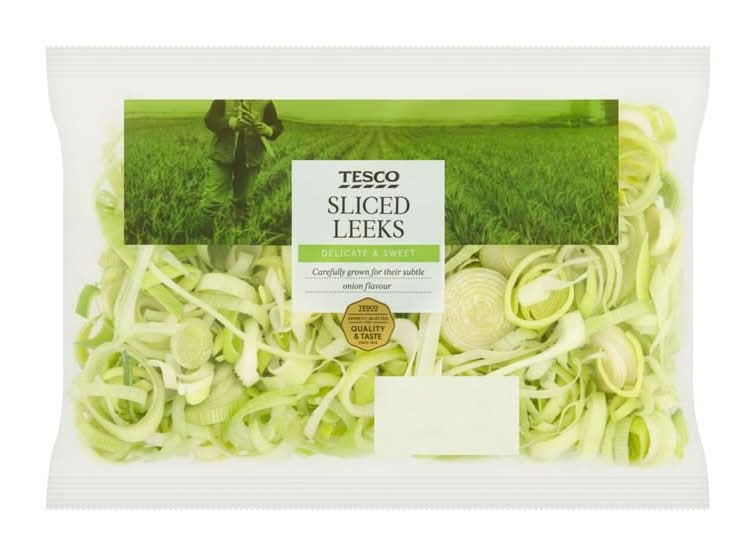 Tesco Sliced Leeks 200g (409451)