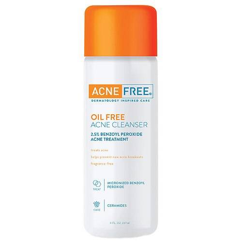 AcneFree Oil-Free Acne Face Cleanser - 8.0 fl oz
