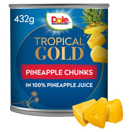 Dole Tropical Gold Premium Pineapple in Pineapple Juice 432g