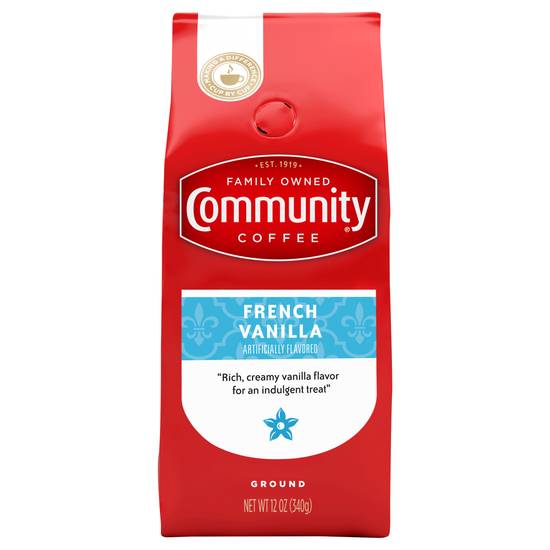 Community French Vanilla Ground Coffee (12 oz)