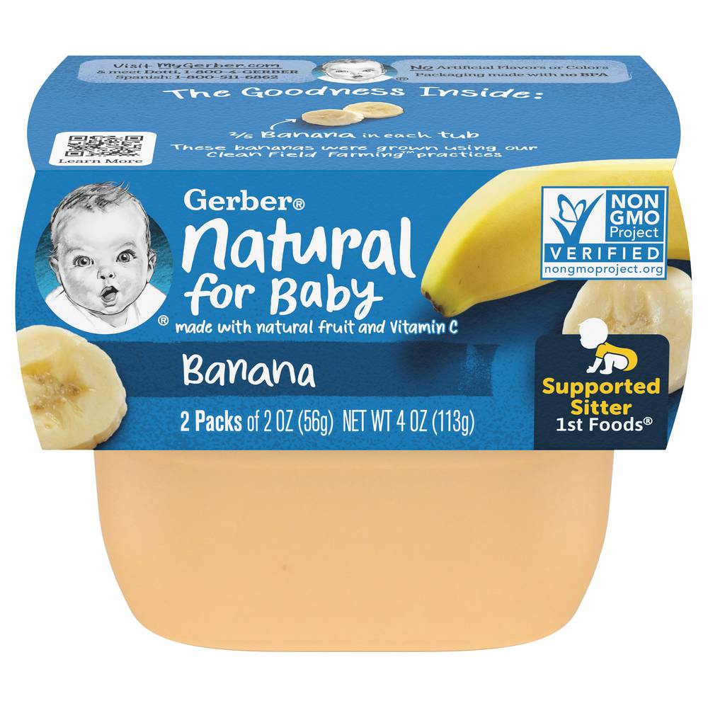 Gerber 1St Foods Banana Baby Food (4 oz)