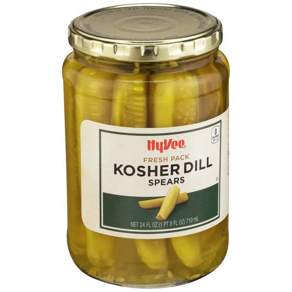 Hy-Vee Kosher Dill Pickle Spears