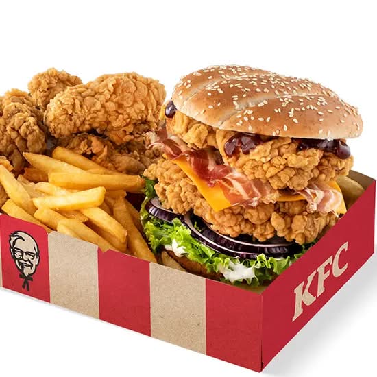 Podwójny Grander Burger Big Box