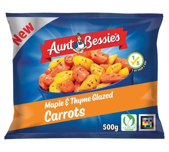 Aunt Bessie's Maple & Thyme Glazed Carrots (500g)