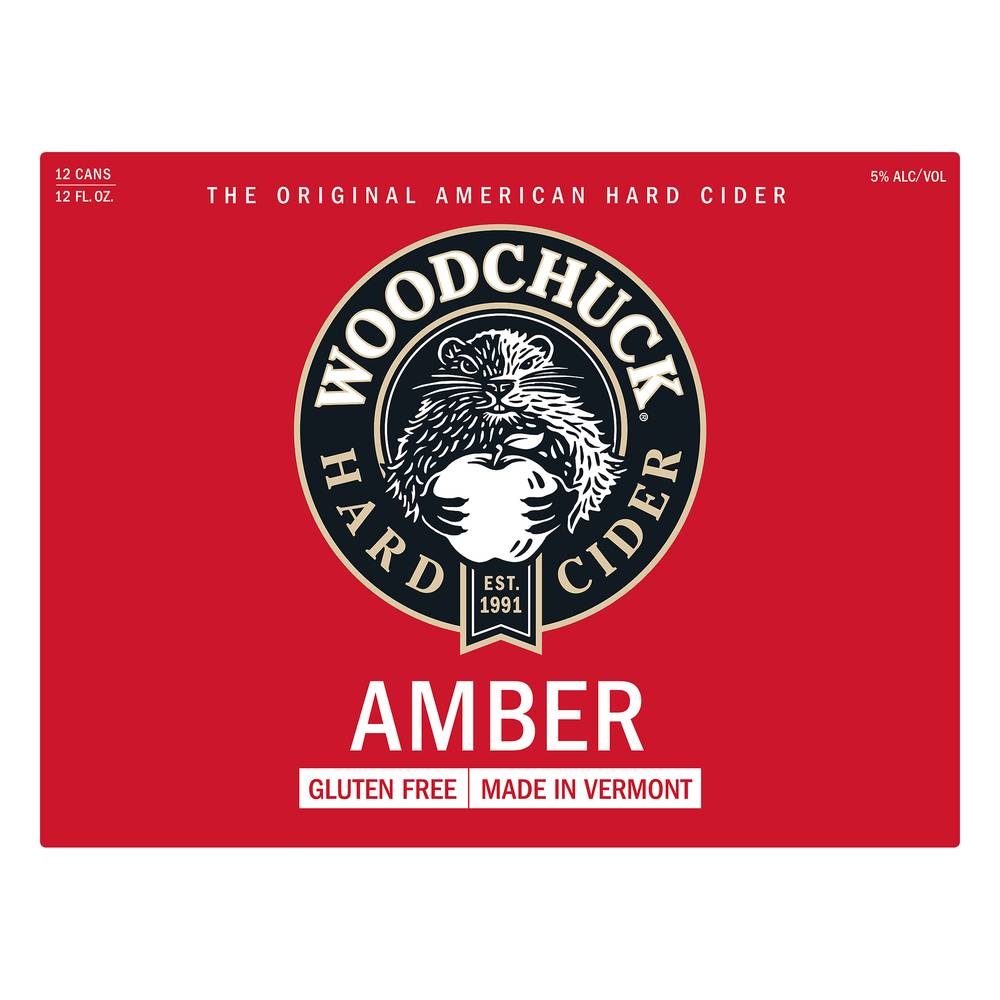 Woodchuck Amber Hard Cider (12 x 12 fl oz)