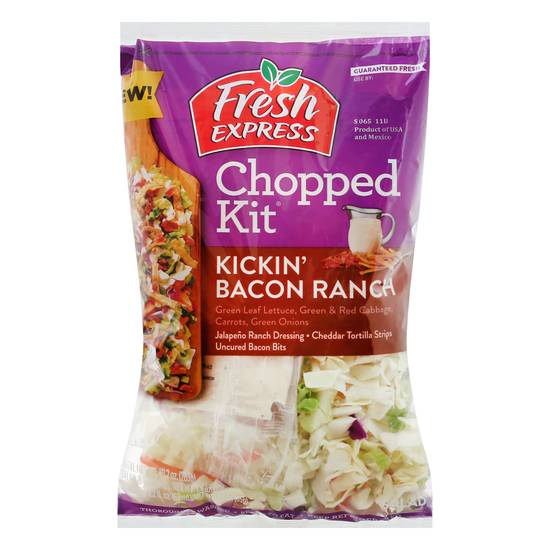 Fresh Express Chopped Kit Kickin' Bacon Ranch Salad