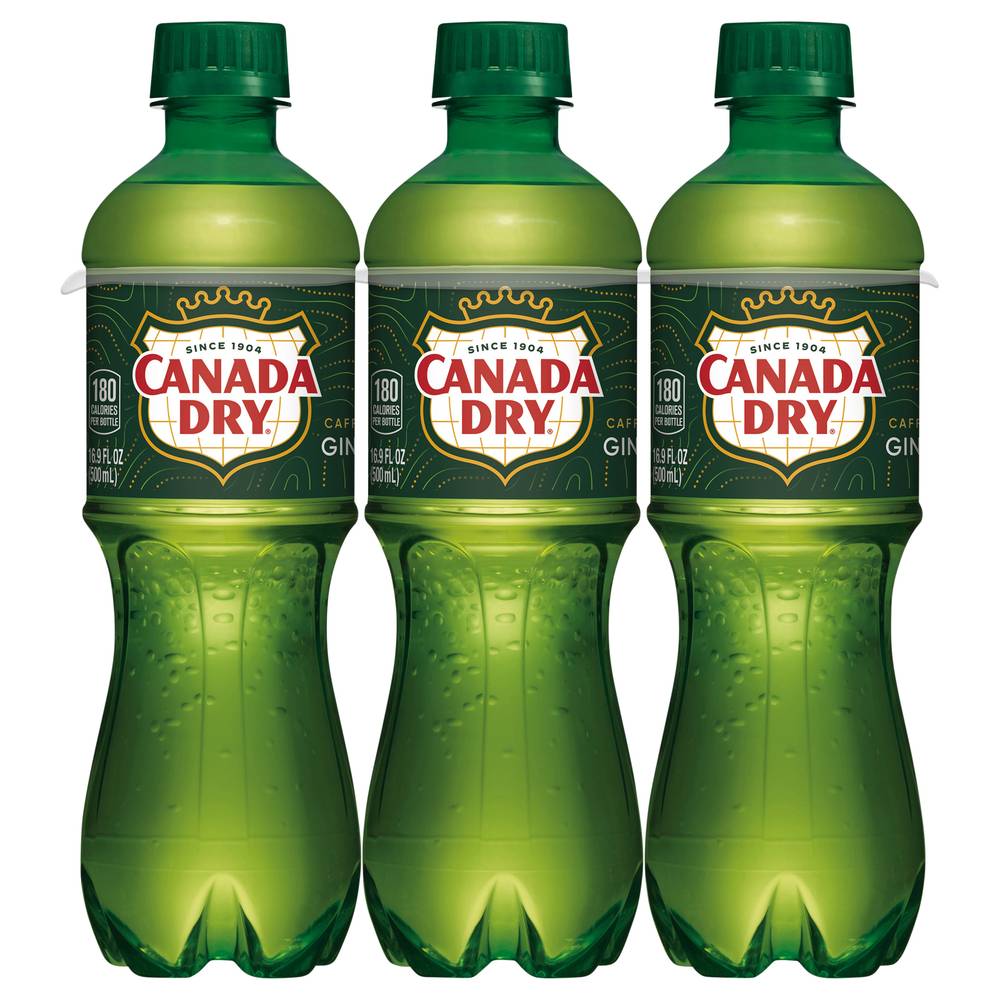 Canada Dry Ginger Ale (6 pack, 16.9 fl oz)