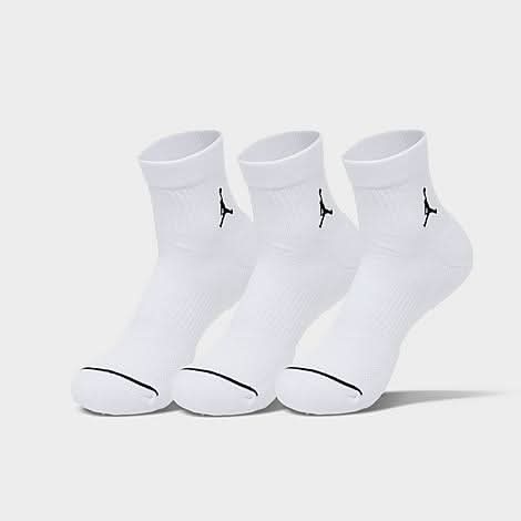 Jordan Everyday Ankle Socks (3-Pack) (Large)