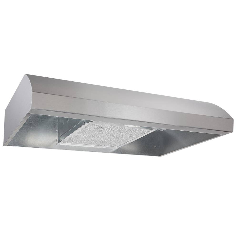 Broan BXT 30-in 270-CFM Convertible Stainless Steel Under Cabinet Range Hoods Undercabinet Mount | BXT130SS