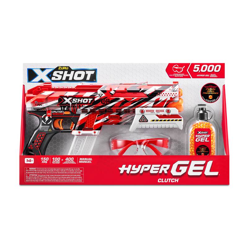 Zuru lanzador x-shot hyper gel clutch