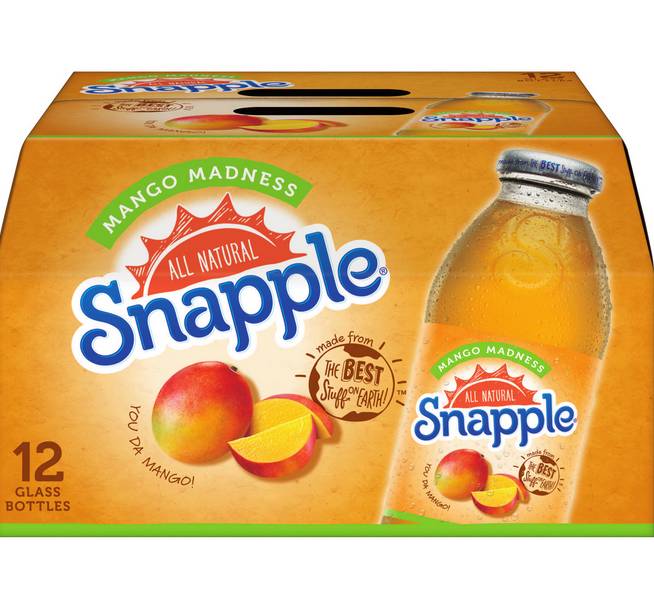Snapple - Mango Madness - 12/16 Oz (1X24|1 Unit per Case)