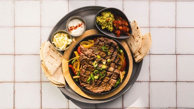 Las Iguanas Fajitas - Steak