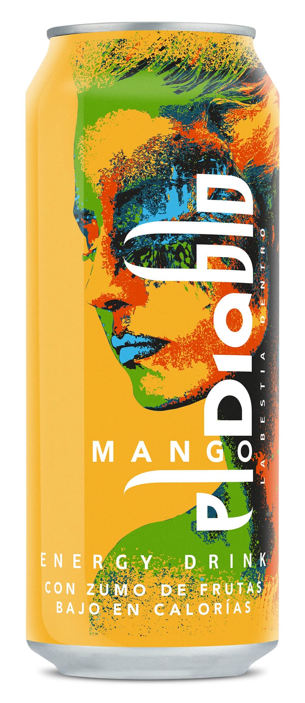 Bebida Energética Sabor Mango El Diablo De Dia Lata 500 Ml