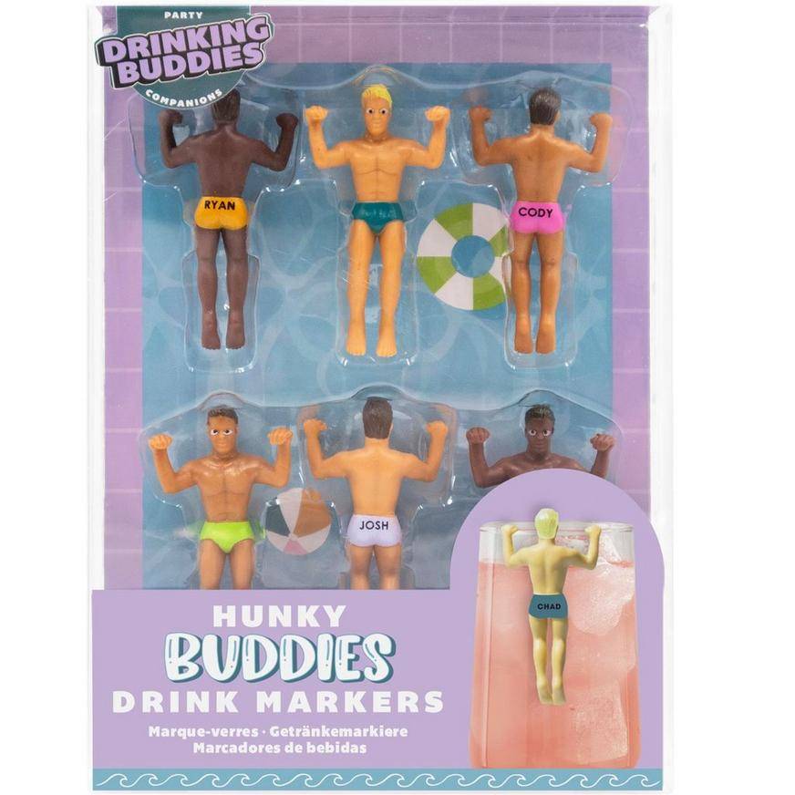 Drinking Buddies Drink Markers, 6ct