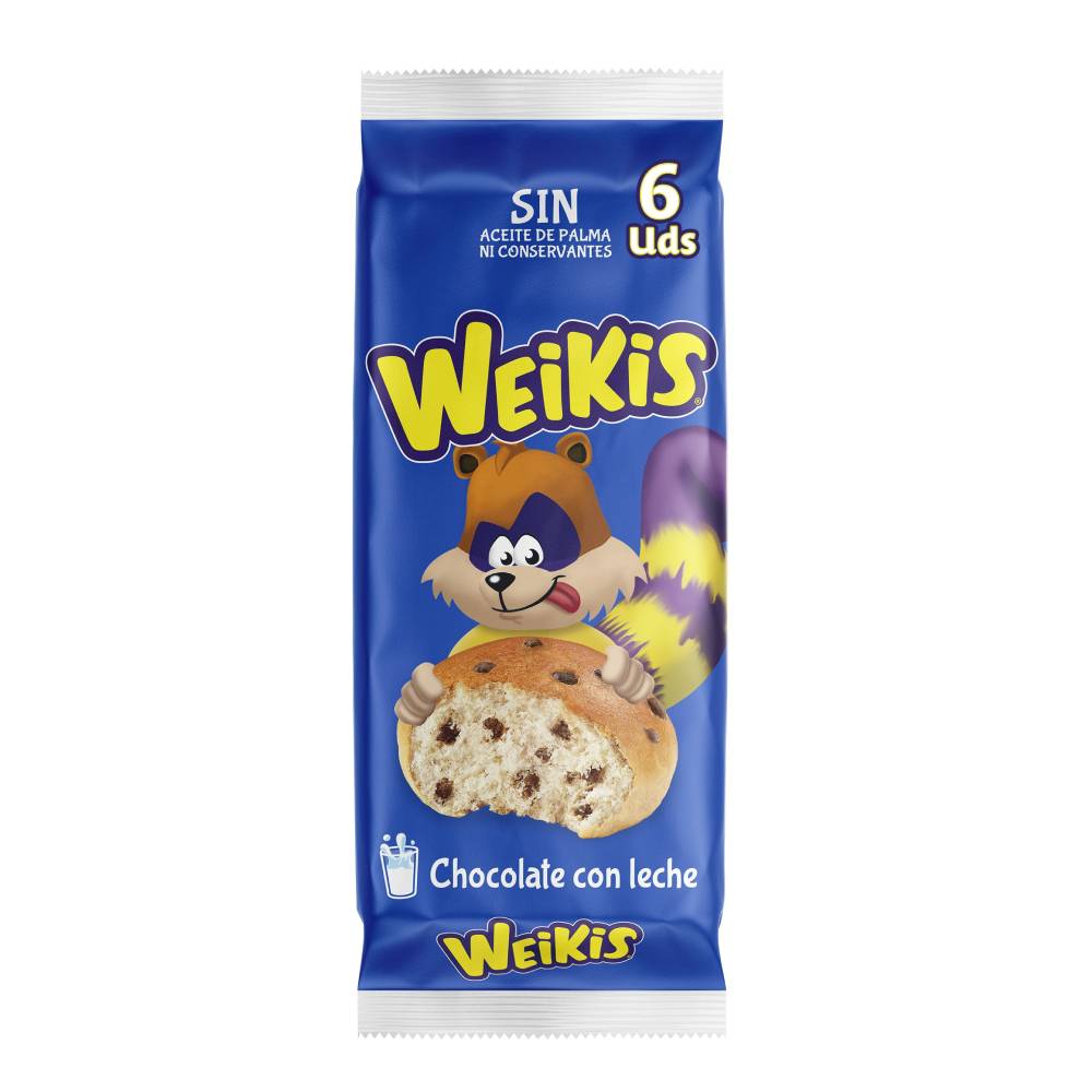 Weikis Bella Easo Con Chocolate Con Leche 250Gr