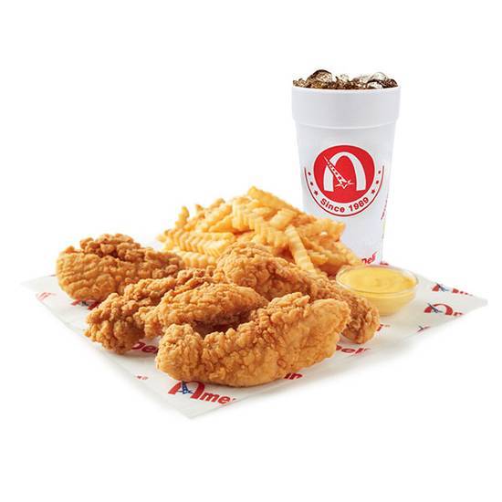 Chicken Tenders (4 pcs) and Fries Combo