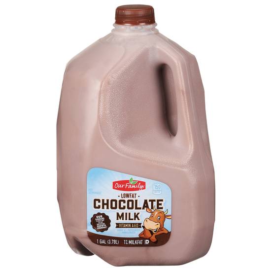 Our Family 1% Lowfat Chocolate Milk (1 gal)