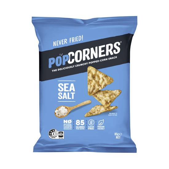 Popcorners Gluten Free Snacks Sea Salt 85g
