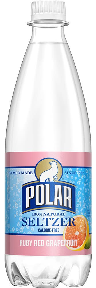 Polar Ruby Red Grapefruit Flavored Natural Seltzer (20 fl oz)