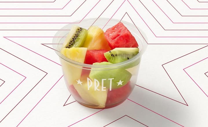 Watermelon, Pineapple & Kiwi