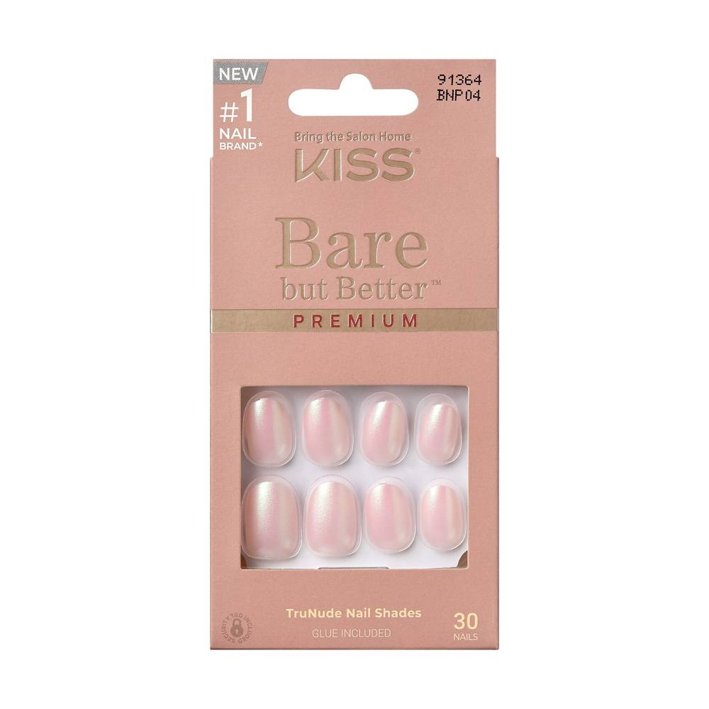 KISS Bare but Better Nude False Nails, Mocha