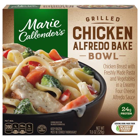 Marie Callender's Grilled Chicken Alfredo Bake Bowl