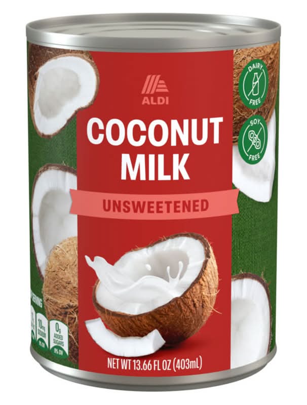 Aldi Unsweetened Coconut Milk